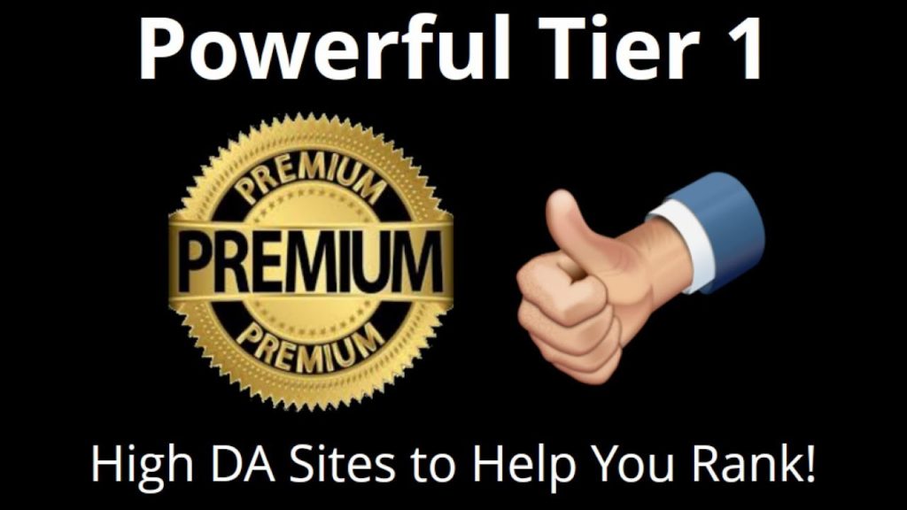 Tier 1 Backlinks to Help You Rank Videos, Google Maps & Websites